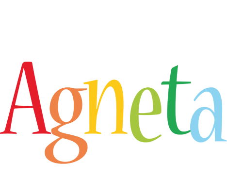Agneta birthday logo