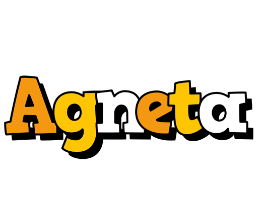 Agneta cartoon logo