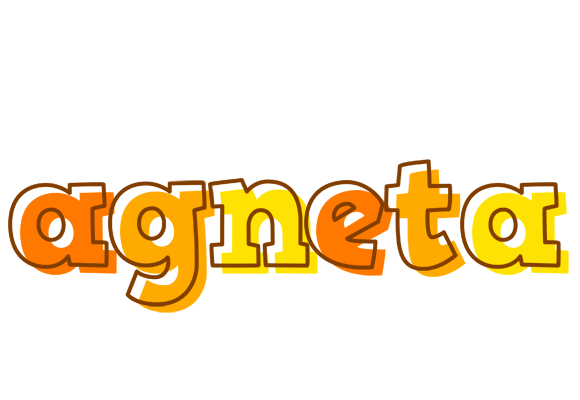 Agneta desert logo