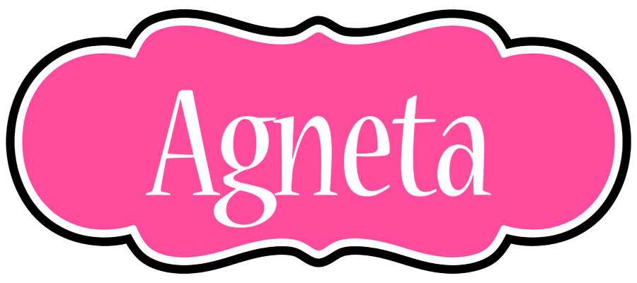 Agneta invitation logo