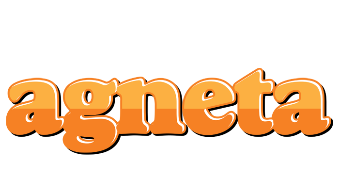 Agneta orange logo