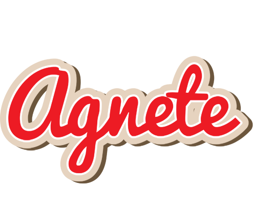 Agnete chocolate logo
