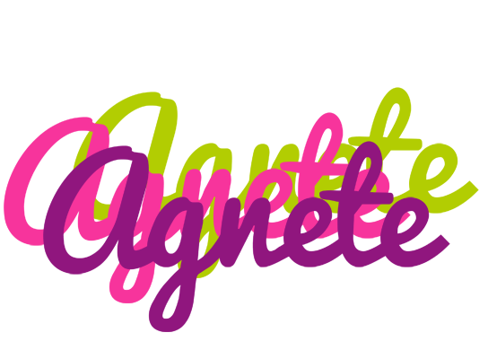 Agnete flowers logo