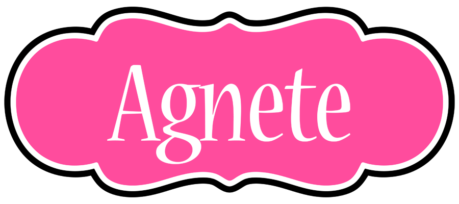 Agnete invitation logo