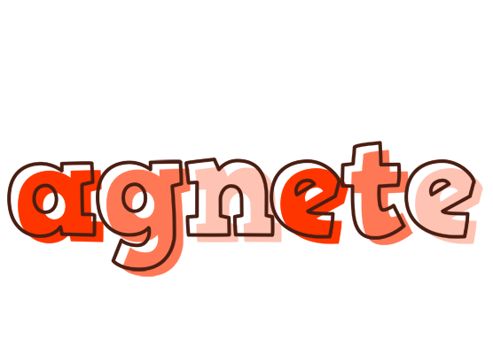 Agnete paint logo