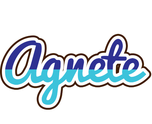 Agnete raining logo