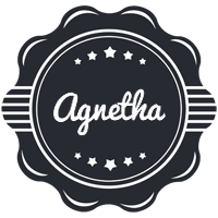 Agnetha badge logo