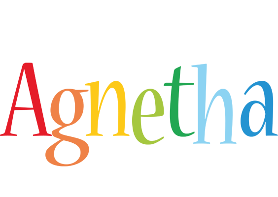 Agnetha birthday logo
