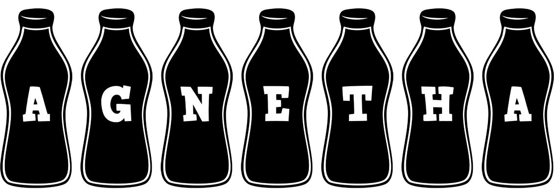 Agnetha bottle logo