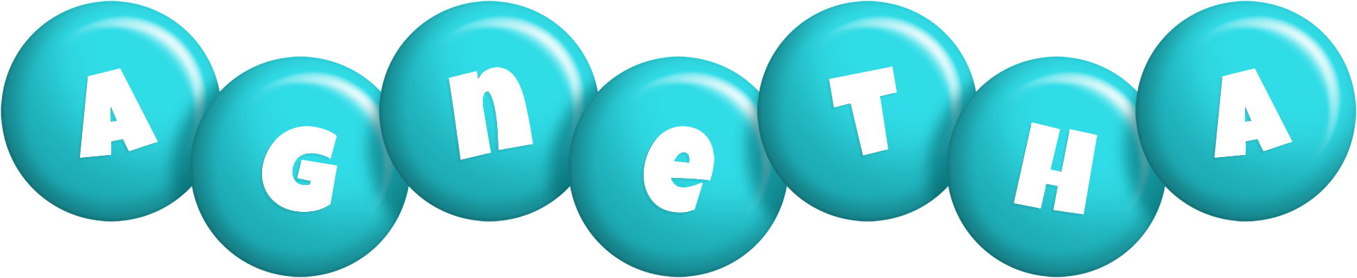 Agnetha candy-azur logo