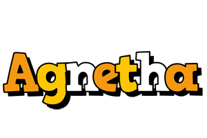 Agnetha cartoon logo