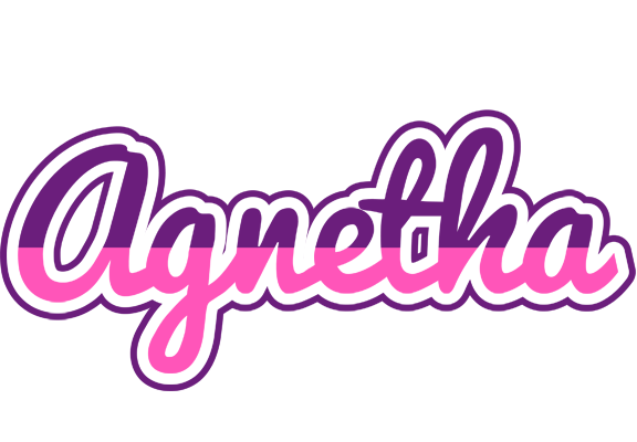 Agnetha cheerful logo
