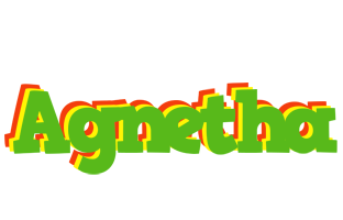 Agnetha crocodile logo