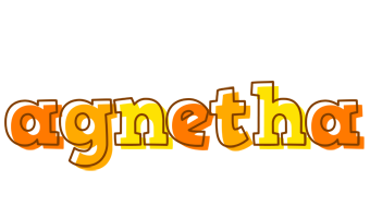 Agnetha desert logo