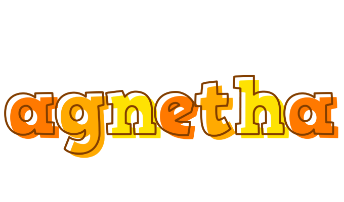 Agnetha desert logo