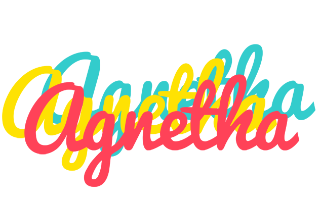 Agnetha disco logo