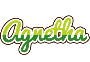 Agnetha golfing logo