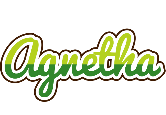 Agnetha golfing logo