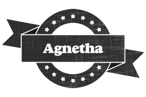 Agnetha grunge logo