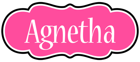 Agnetha invitation logo