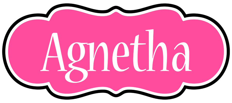 Agnetha invitation logo