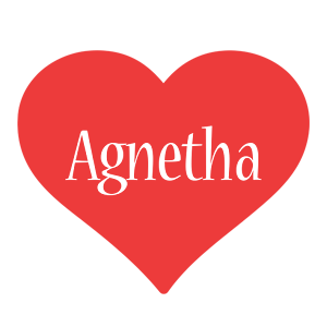 Agnetha love logo