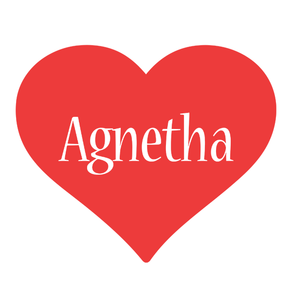 Agnetha love logo