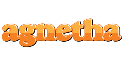 Agnetha orange logo