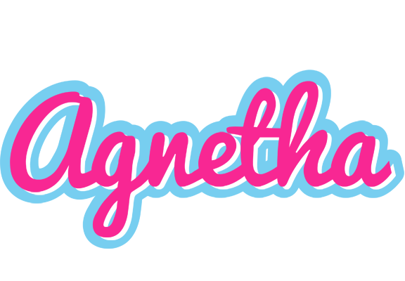 Agnetha popstar logo