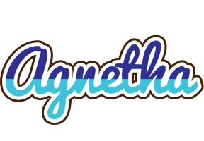 Agnetha raining logo