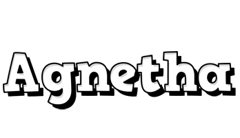 Agnetha snowing logo