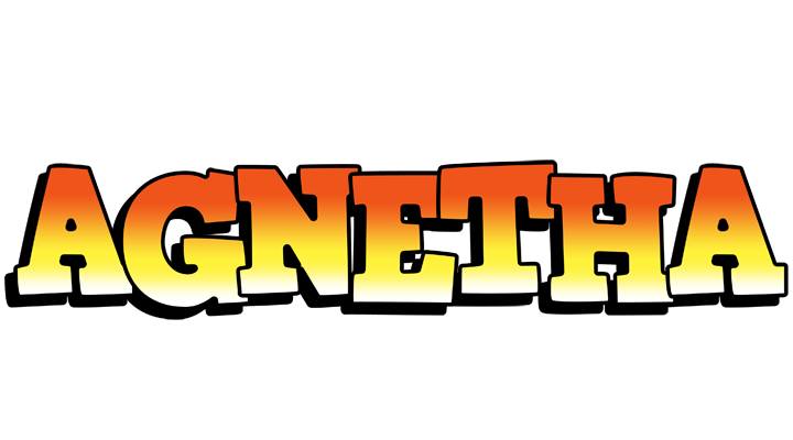 Agnetha sunset logo
