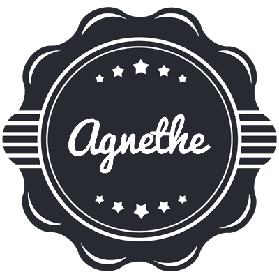 Agnethe badge logo