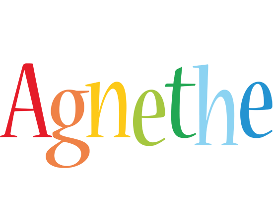 Agnethe birthday logo