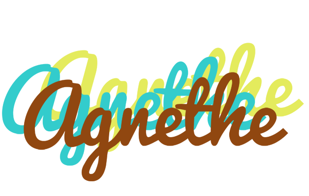 Agnethe cupcake logo