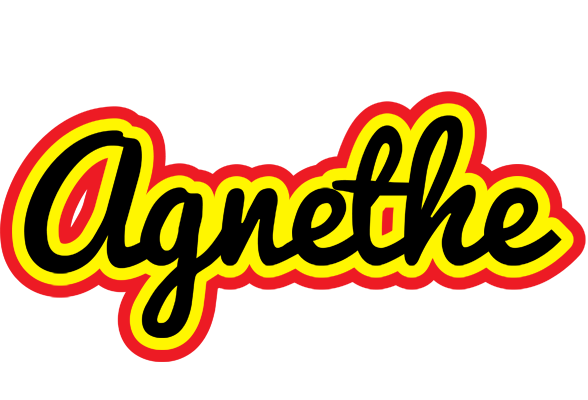 Agnethe flaming logo