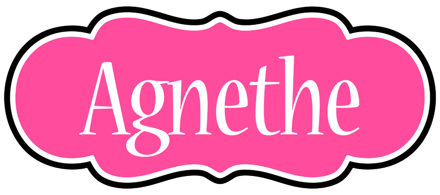 Agnethe invitation logo