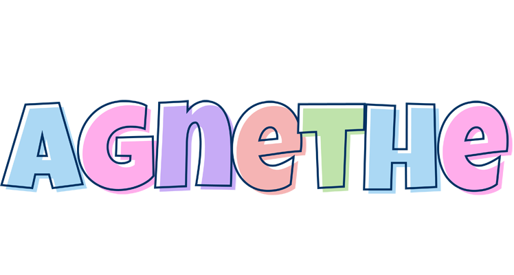 Agnethe pastel logo