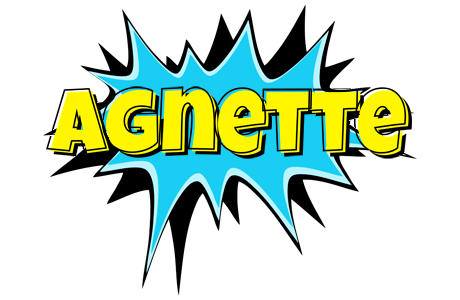 Agnette amazing logo