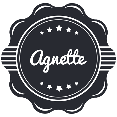 Agnette badge logo