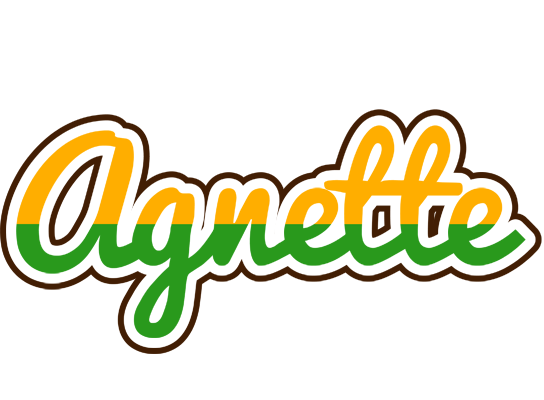 Agnette banana logo