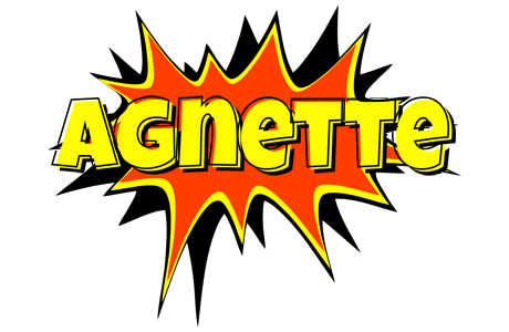 Agnette bazinga logo