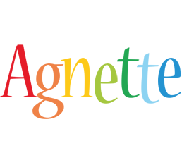 Agnette birthday logo