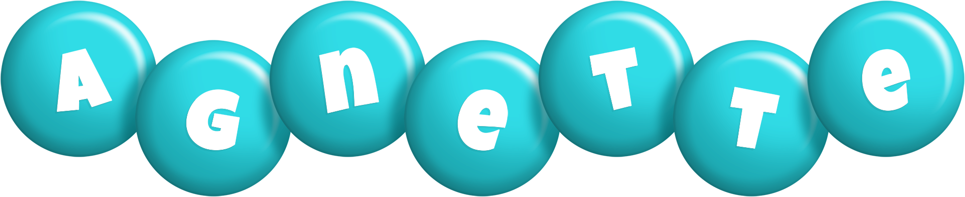 Agnette candy-azur logo