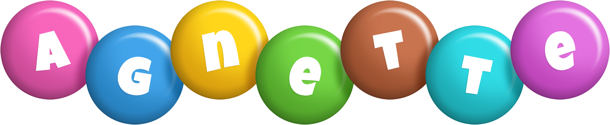 Agnette candy logo