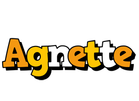 Agnette cartoon logo