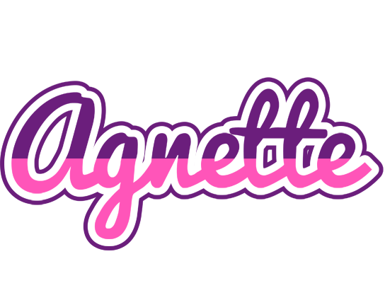 Agnette cheerful logo