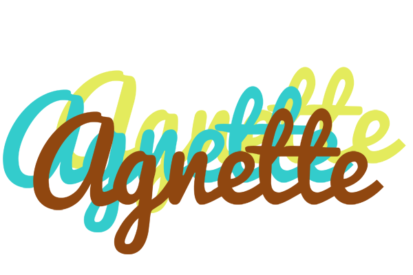 Agnette cupcake logo