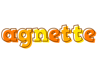 Agnette desert logo