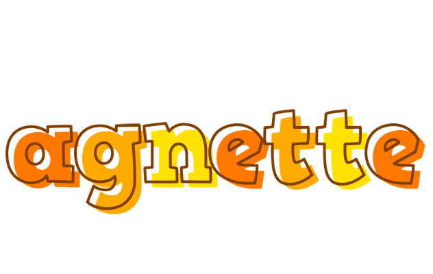Agnette desert logo